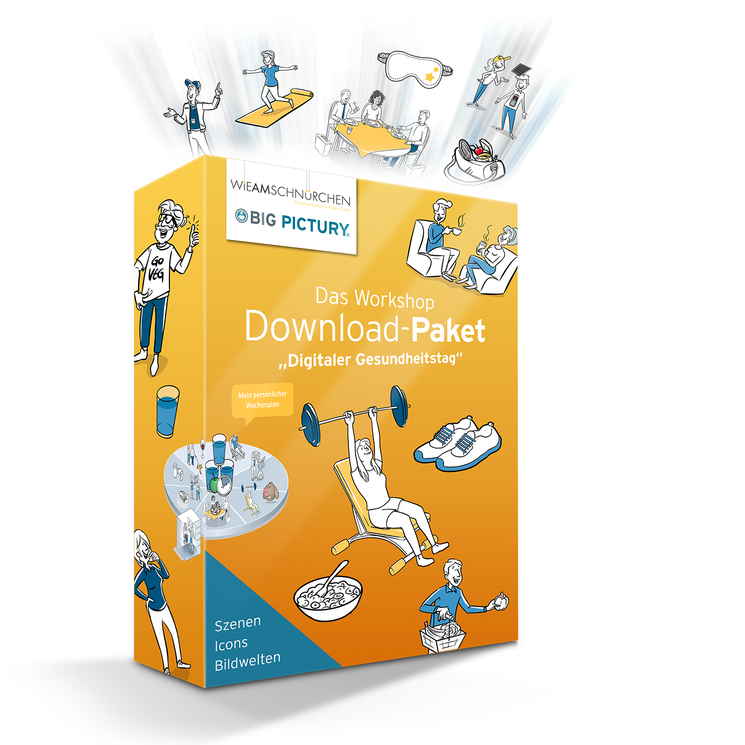 Workshop Download Paket „Digitaler Gesundheitstag“, Einzellizenz (Einstiegspreis bis 31.10.2022)